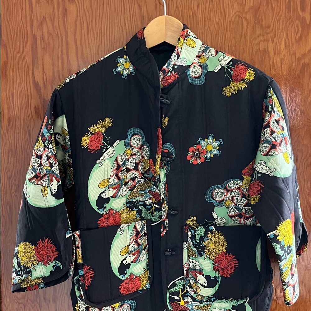 Vintage Silk Quilted Jacket